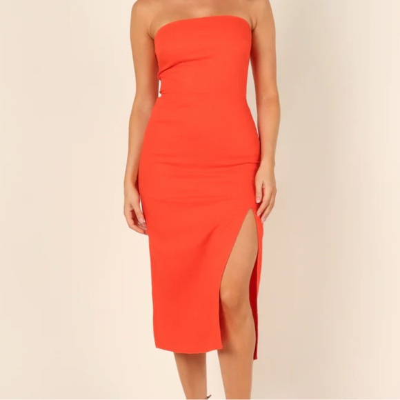 NEW! Leruzi Coral Sleeveless MIDI Dress - Petal & Pup / SYNDS - Picture 2 of 8